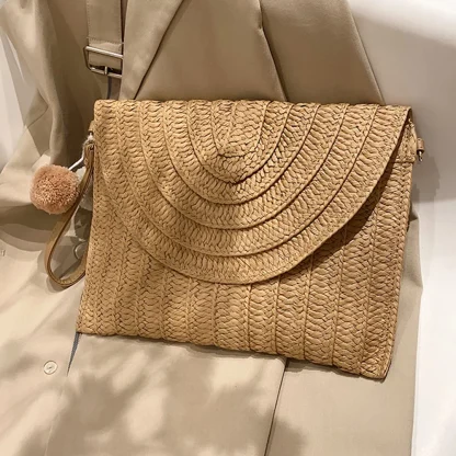 Crossbody Shoulder Beach Bag Purse - Image 2