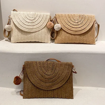 Crossbody Shoulder Beach Bag Purse - Image 5