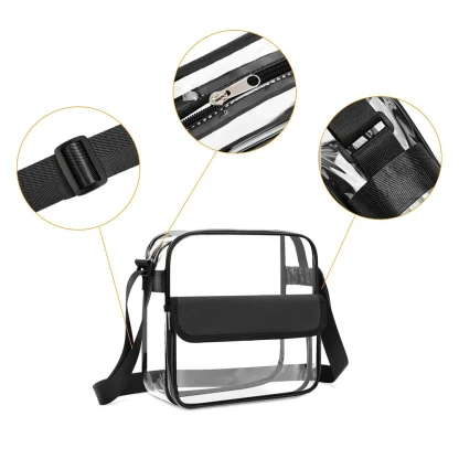 Clear Travel Shoulder Beach Bag - Image 3