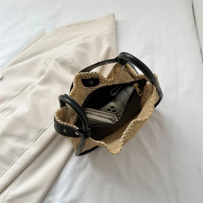 Hollow Out Beach Bag with Wallet Bag - Image 4