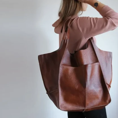 Simple Large Capacity Beach Totes Bag - Image 2