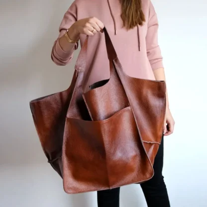 Simple Large Capacity Beach Totes Bag - Image 3
