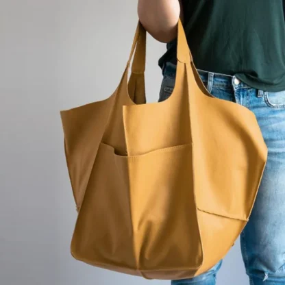 Simple Large Capacity Beach Totes Bag - Image 6