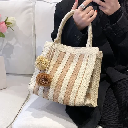 Small Square Tote Beach Bag - Image 3