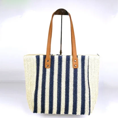 Spacious Zipper Beach Bag - Image 4