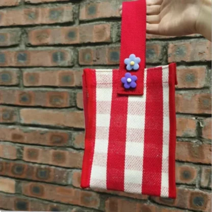 Portable Plaid Total Beach Bag - Image 5