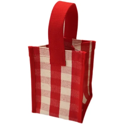 Portable Plaid Total Beach Bag - Image 6