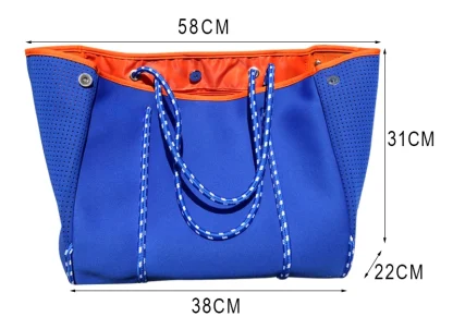 Large Square Beach Tote Bag - Image 7