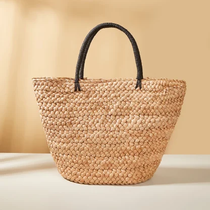 Summer Straw Beach Tote Bag - Image 3