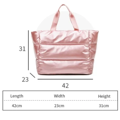 Space Pad Large Shoulder Beach Bag - Image 7