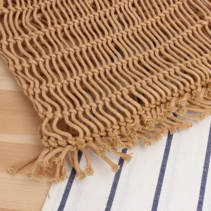 Cotton-Like Woven Rope Beach Bag - Image 6