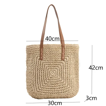 Seaside Splendor Shoulder Beach Bag - Image 7