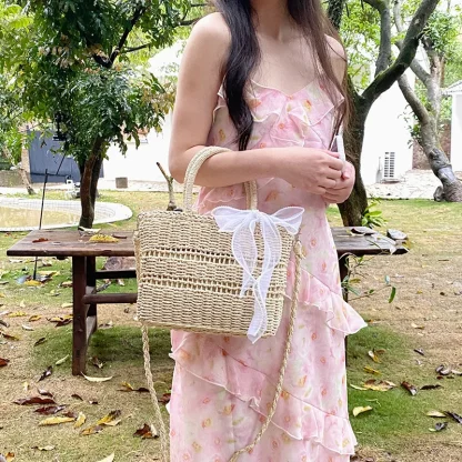 Casual Small Crossbody Beach Bag