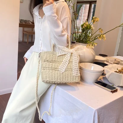 Casual Small Crossbody Beach Bag - Image 6