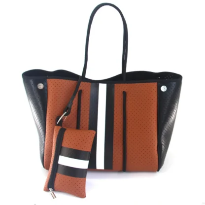 Printed Large Beach Bag - Image 5