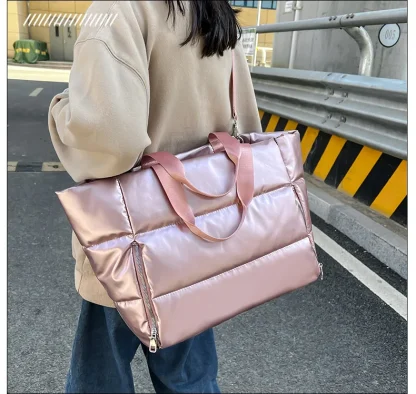 Casual Portable Wide Shoulder Beach Bag - Image 2
