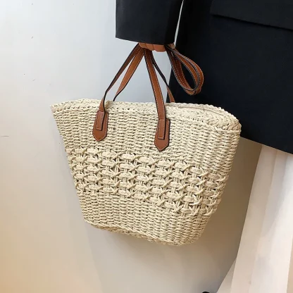 Trendy Casual Travel Shoulder Beach Bag - Image 5