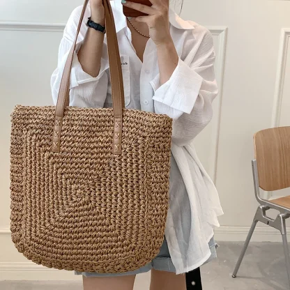 Seaside Splendor Shoulder Beach Bag - Image 2