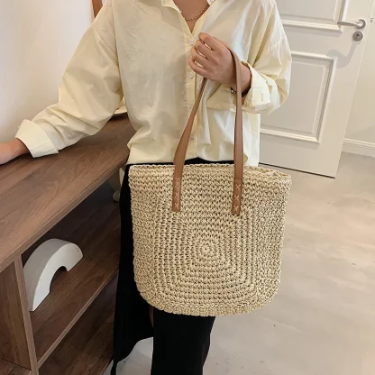 Seaside Splendor Shoulder Beach Bag - Image 5