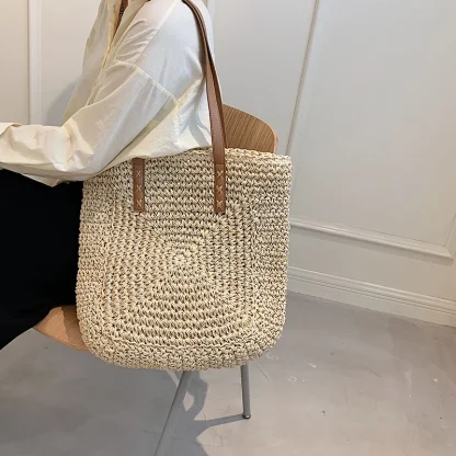 Seaside Splendor Shoulder Beach Bag