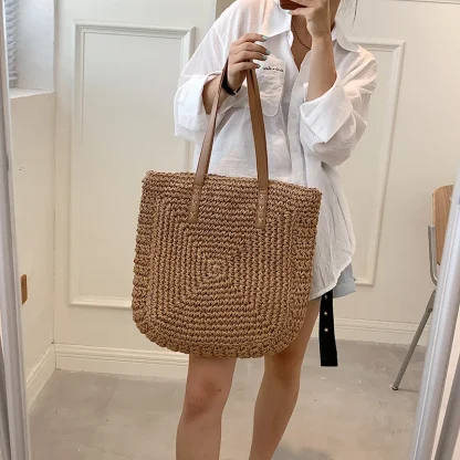 Seaside Splendor Shoulder Beach Bag - Image 6