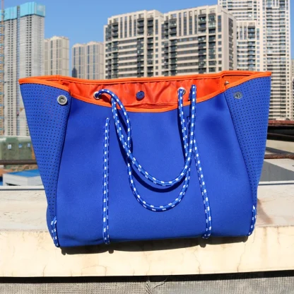 Large Square Beach Tote Bag - Image 2