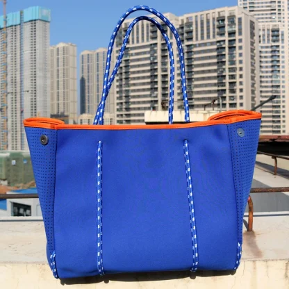 Large Square Beach Tote Bag - Image 3