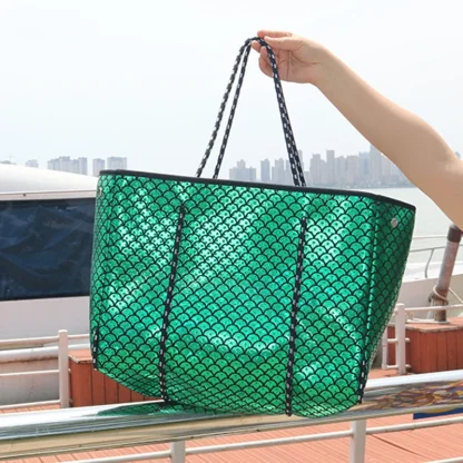 Luxurious Shoulder Crossbody Beach Bag - Image 6