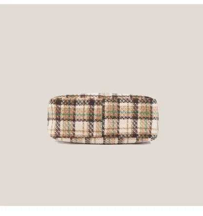 Plaid Retro Commuter Beach Bag - Image 6