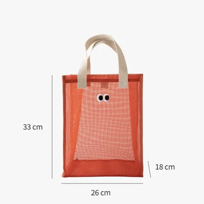 Foldable Handbag Grocery Beach Bag - Image 7