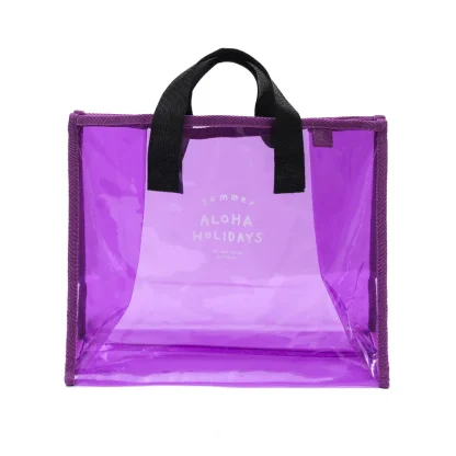 Color Clear Waterproof Summer Beach Bag - Image 5