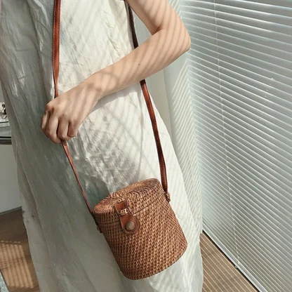 Seaside Circular Beach Bag - Image 7