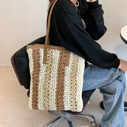 Casual Large Travel Tote Beach Bag - Image 4