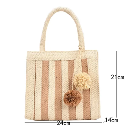 Small Square Tote Beach Bag - Image 7