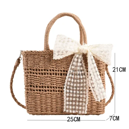 Casual Small Crossbody Beach Bag - Image 7