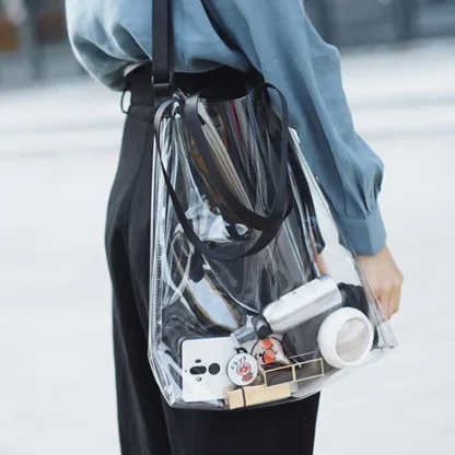 Transparent Summer Beach Totes Bag - Image 3