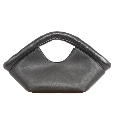 Simple Leatherette Shoulder Beach Bag - Image 5