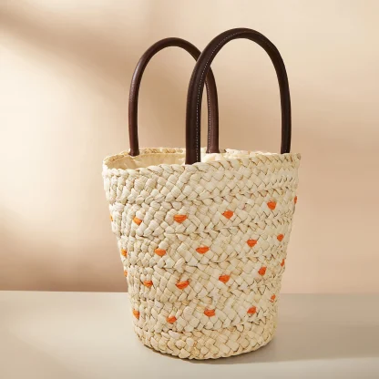 Simple Design Drawstring Beach Bag - Image 4