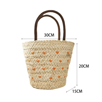 Simple Design Drawstring Beach Bag - Image 5
