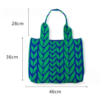 Knitted Shoulder Summer Beach Bag - Image 5