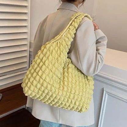 Bubble Cloud Shoulder Beach Bag - Image 5