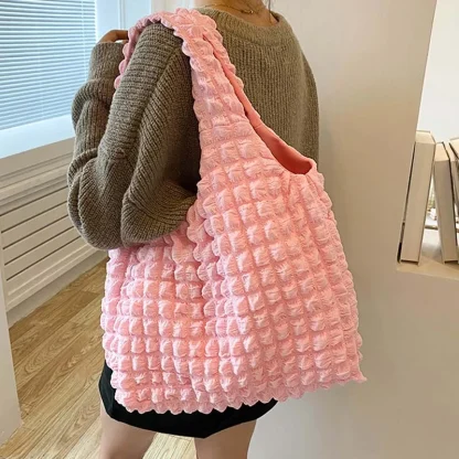 Bubble Cloud Shoulder Beach Bag