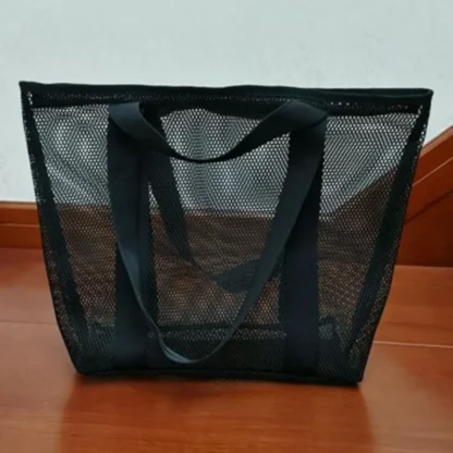 Breezy Mesh Tote Beach Bag - Image 4