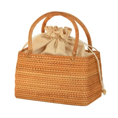 Drawstrings Lock Style Beach Bag - Image 2