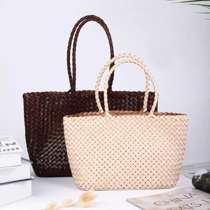 Classic Shoulder Beach Bag - Image 6