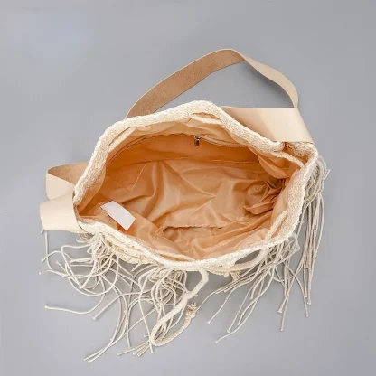Chic Shell Tassel Beach Bag - Image 2