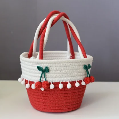 Cherry Blossom Beach Bucket Bag - Image 3