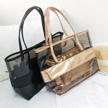 Transparent Single Beach Bag - Image 4