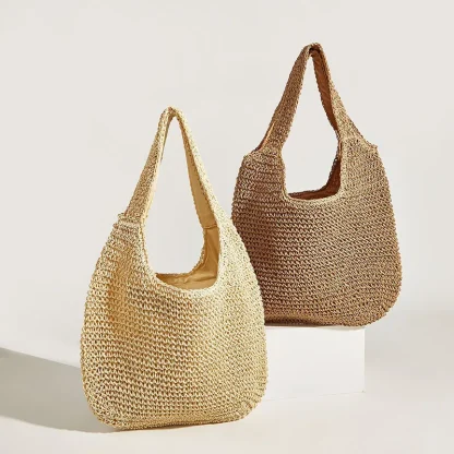 Weave Designer Tote Beach Bag - Image 4