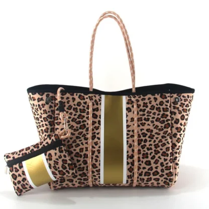 Leopard Design Beach Bag - Image 2
